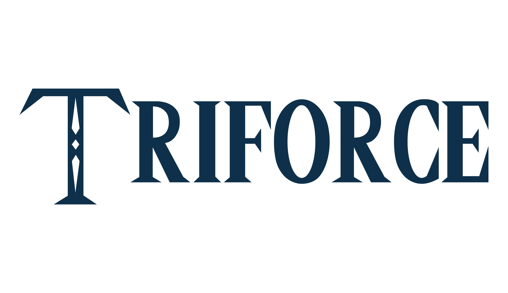 Triforce, fancy various decorative font preview