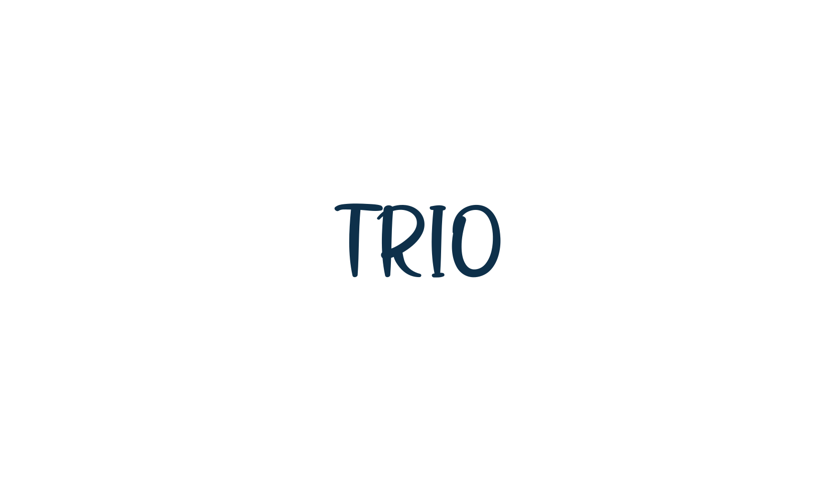 Trio, various font preview