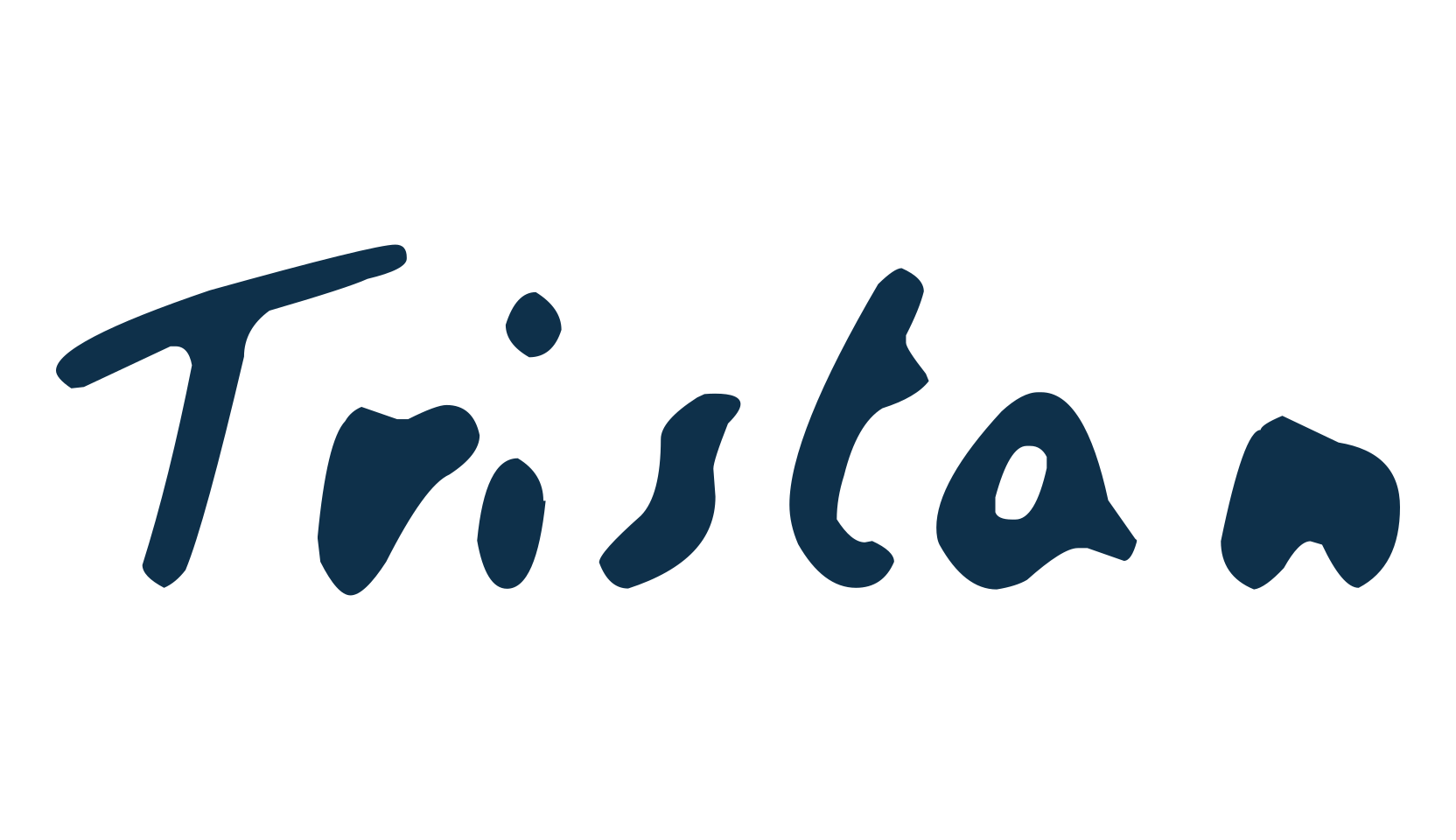 Tristan (tristan), script handwritten fancy decorative calligraphy font preview