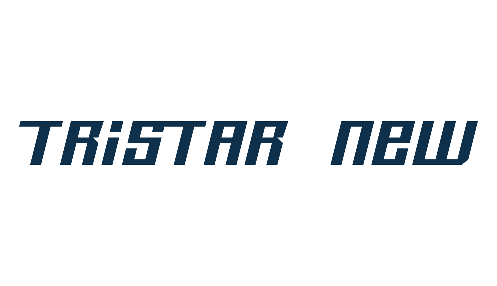 Tristar New, various font preview
