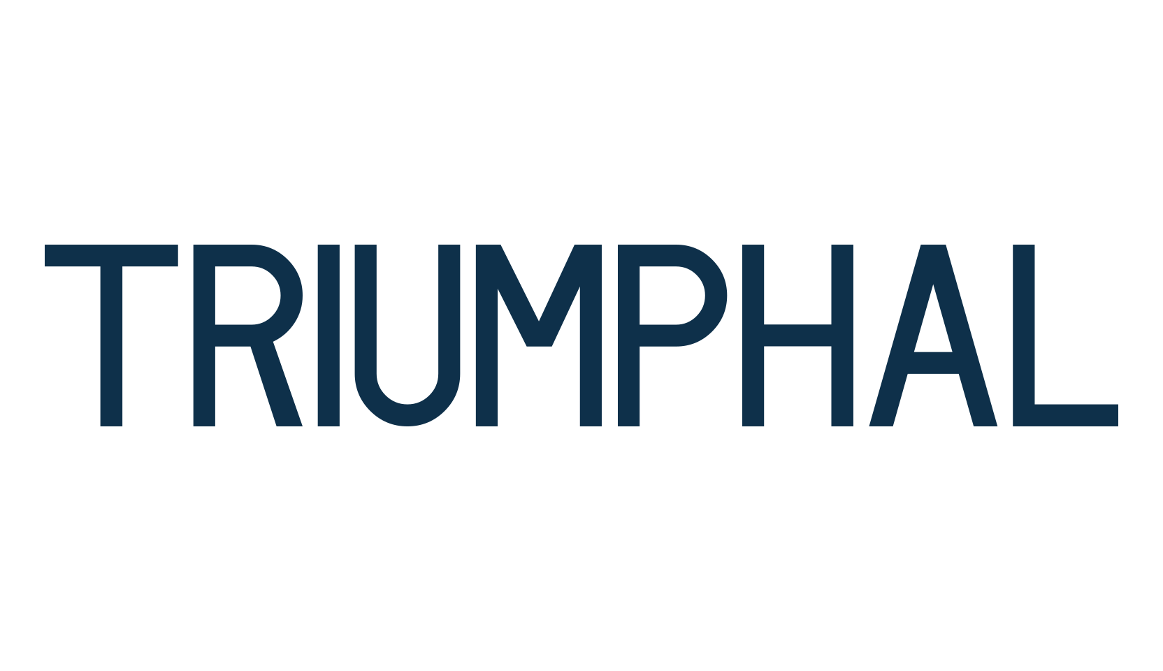 Triumphal, various font preview