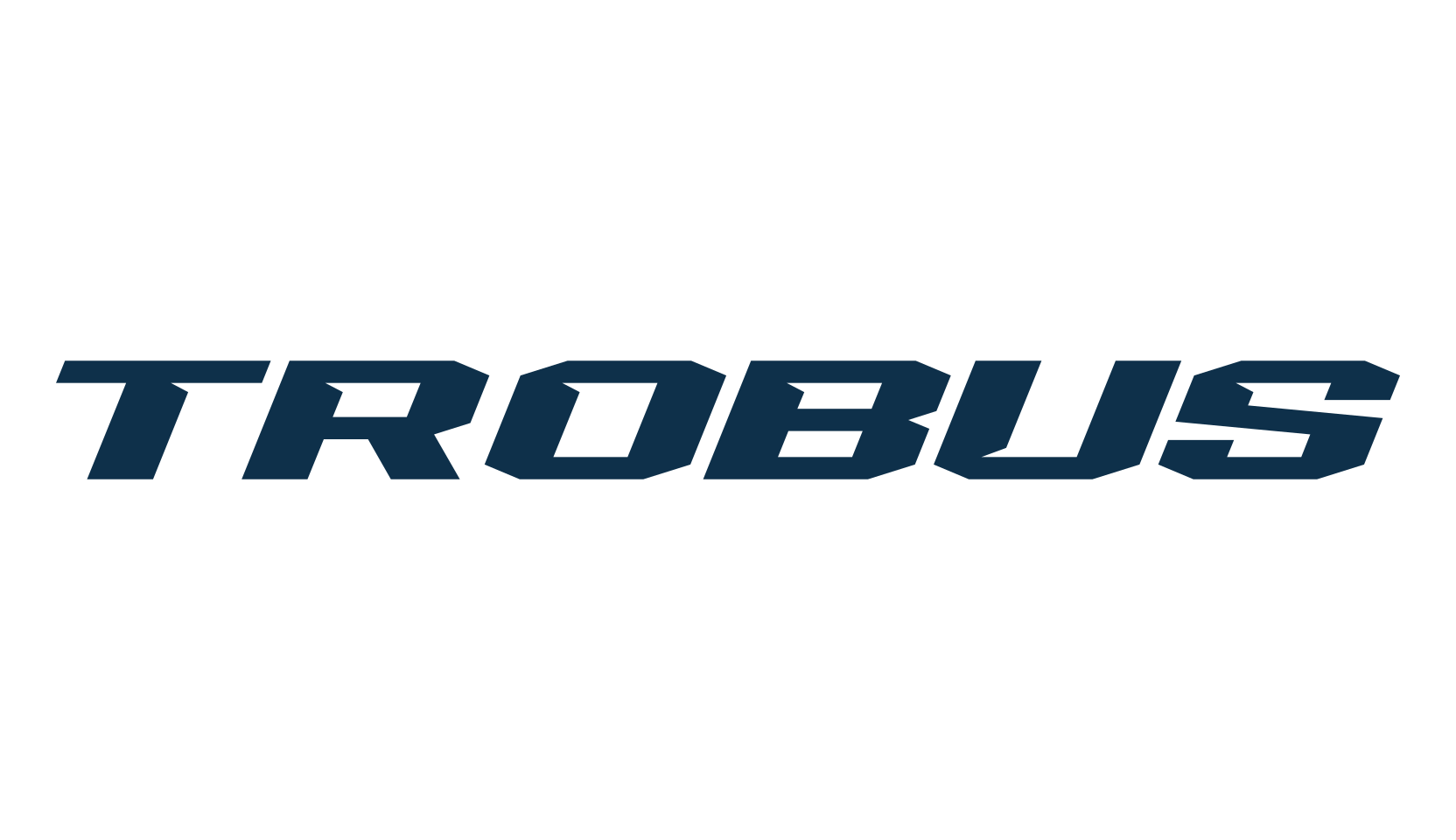 Trobus, sci-fi font preview