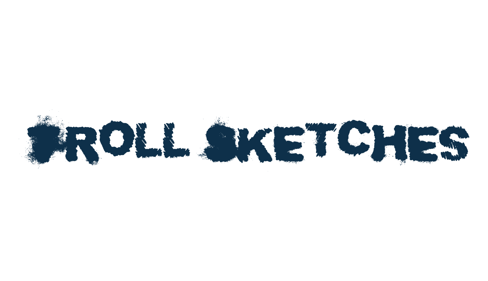 Troll Sketches, destroy font preview