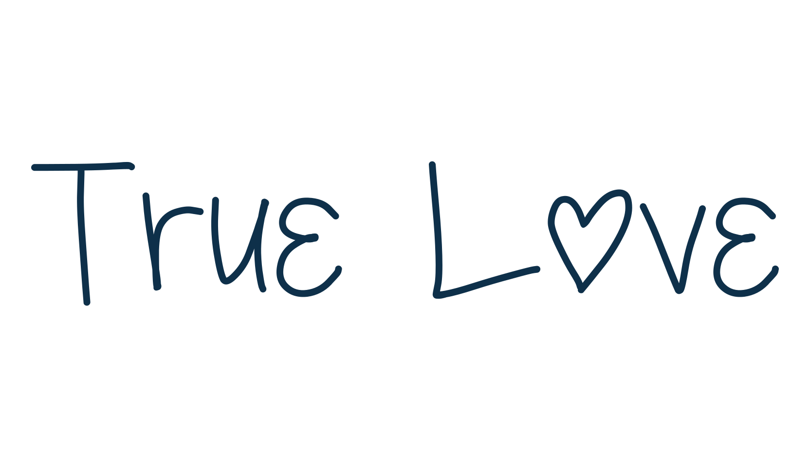 True Love (true-love2), script handwritten fancy decorative calligraphy font preview