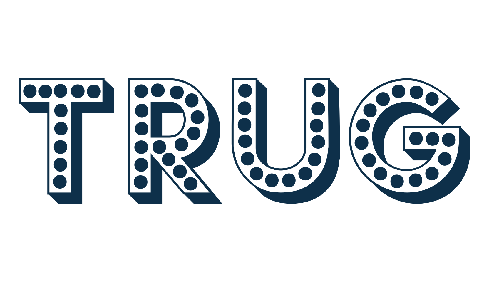 Trug, decorative font preview