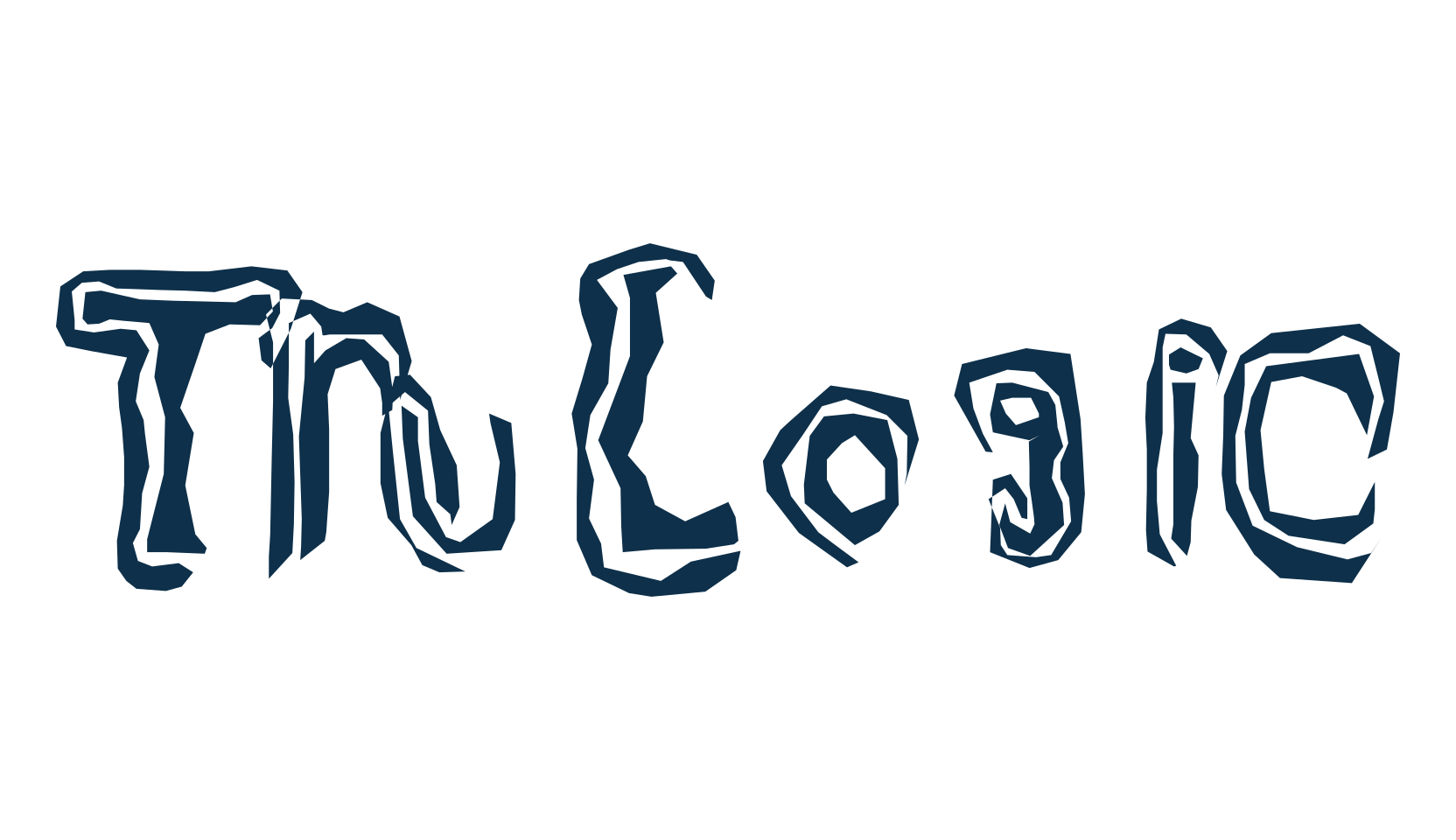 TruLogic, fancy destroy decorative font preview