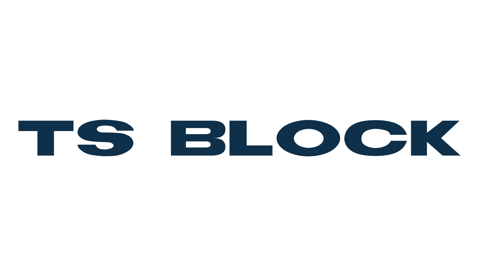 TS Block, sans serif font preview