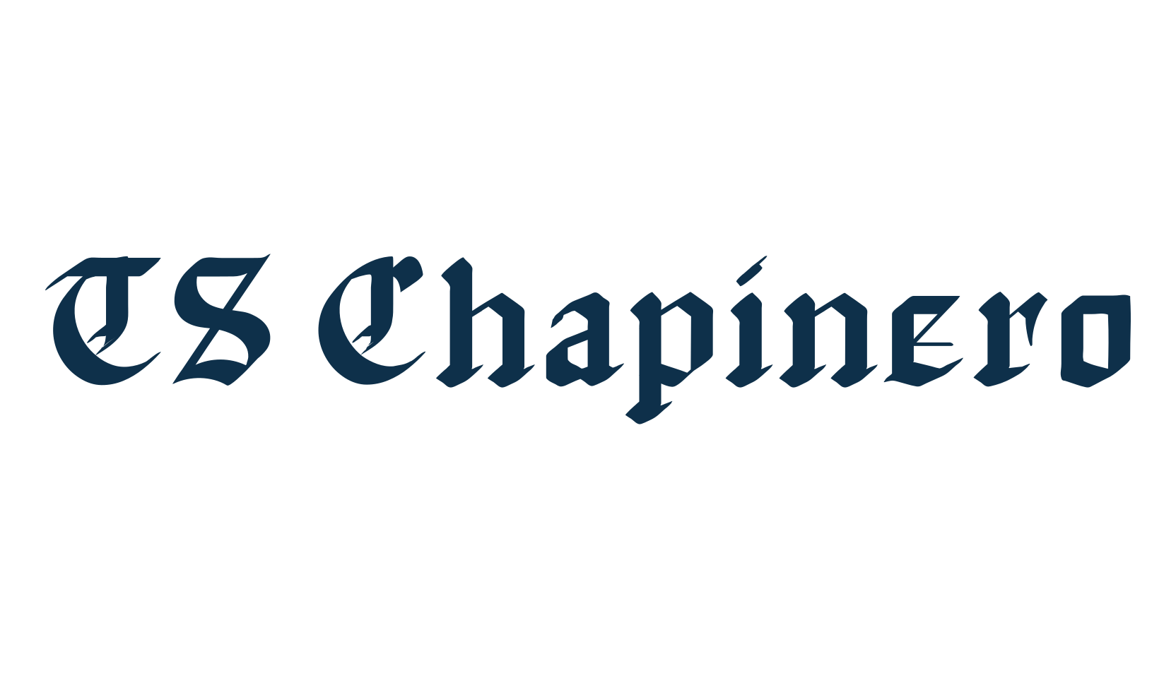 TS Chapinero, modern font preview