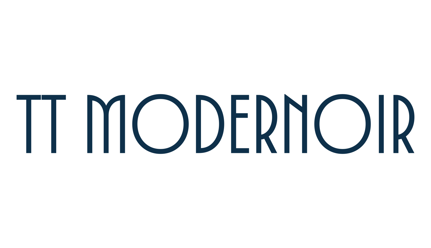 TT Modernoir, fancy retro decorative font preview