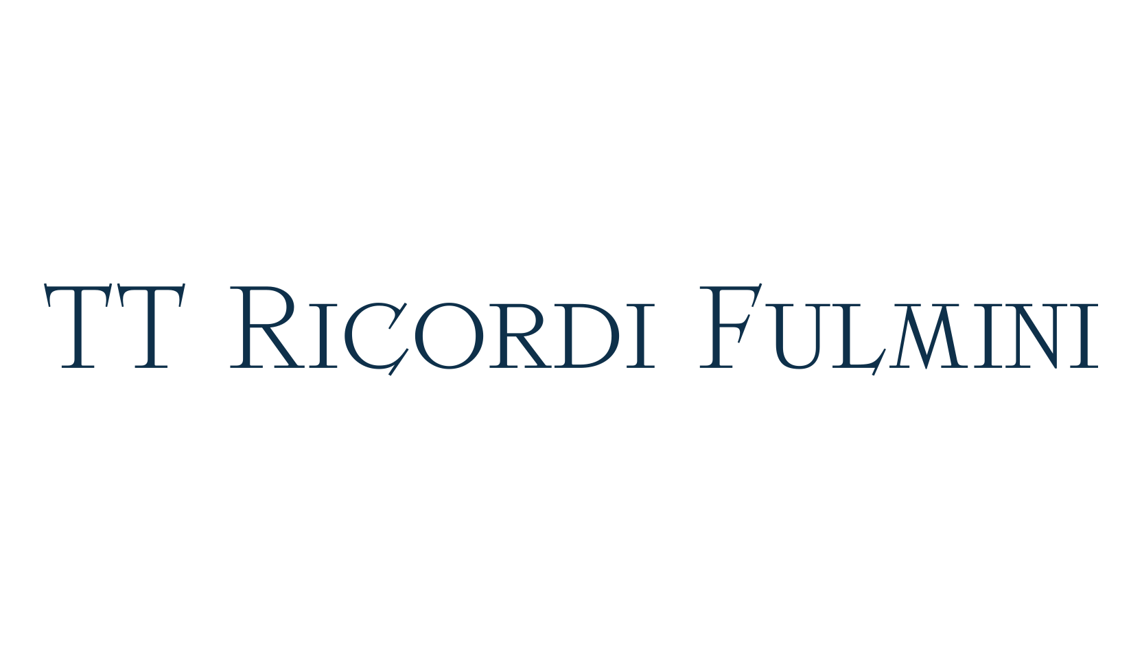TT Ricordi Fulmini, serif font preview