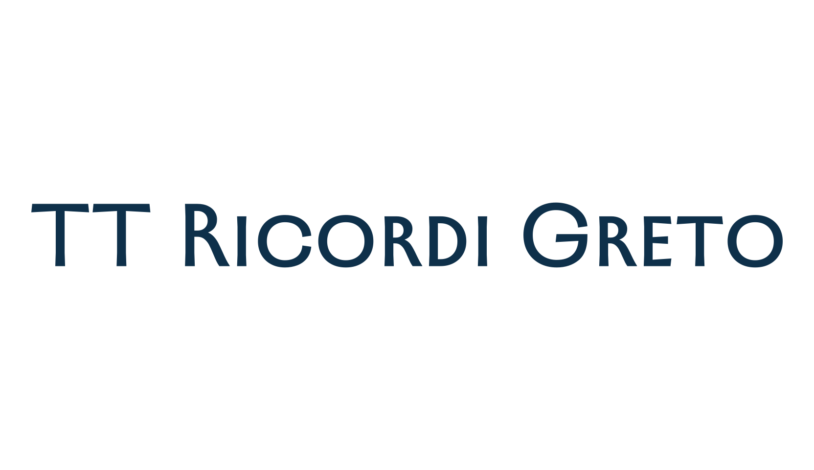 TT Ricordi Greto, basic sans serif font preview