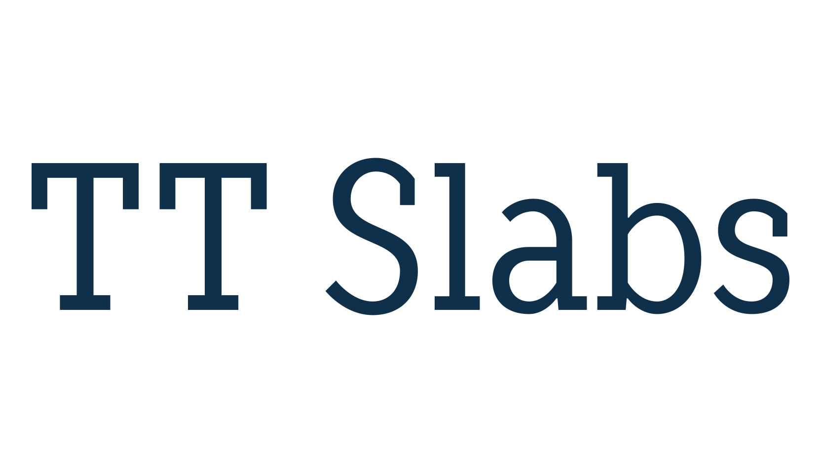 TT Slabs, basic serif font preview