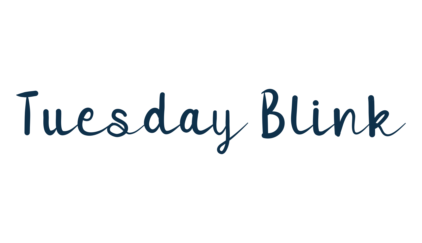 Tuesday Blink, display market font preview