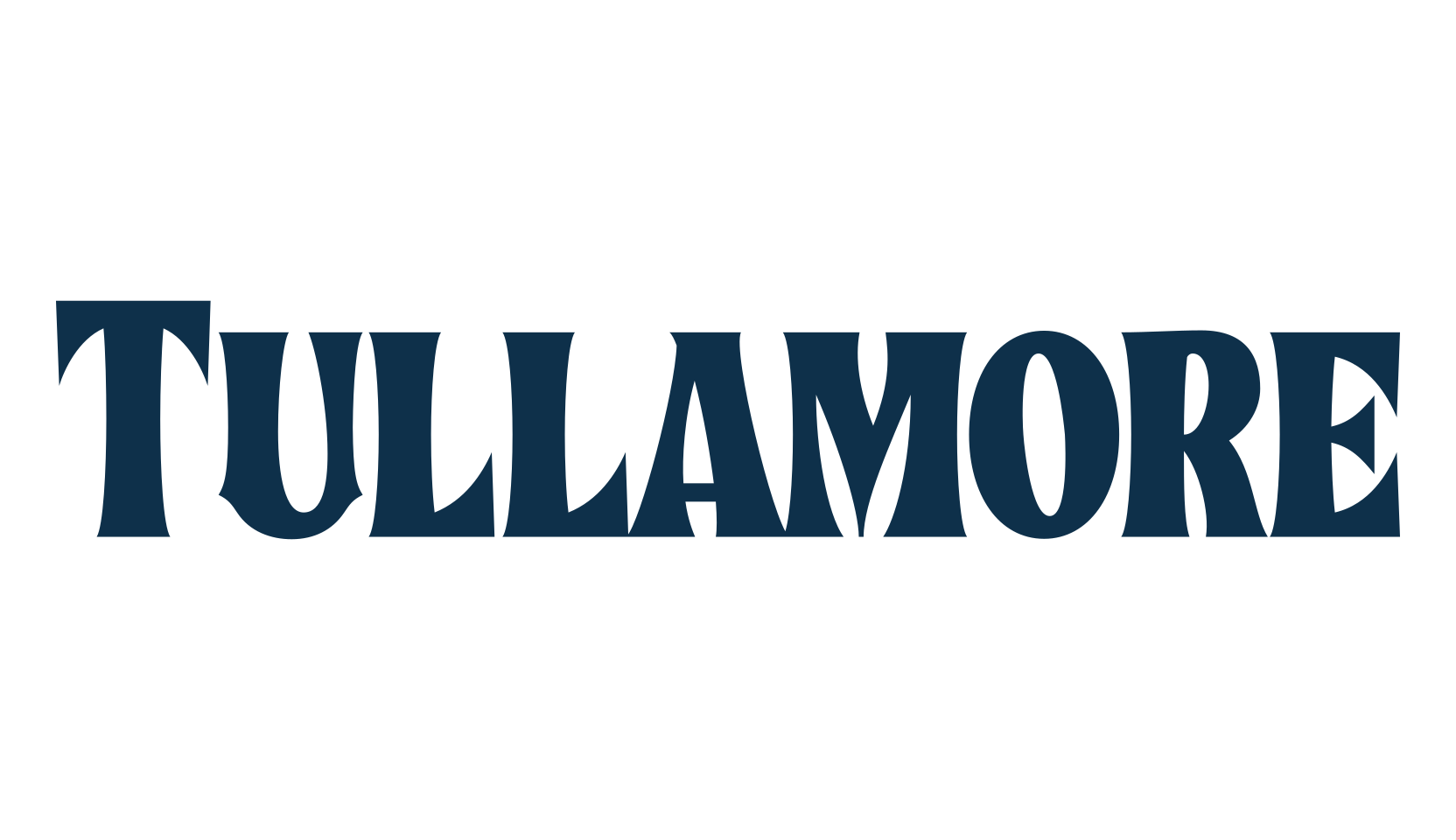 Tullamore, basic serif font preview