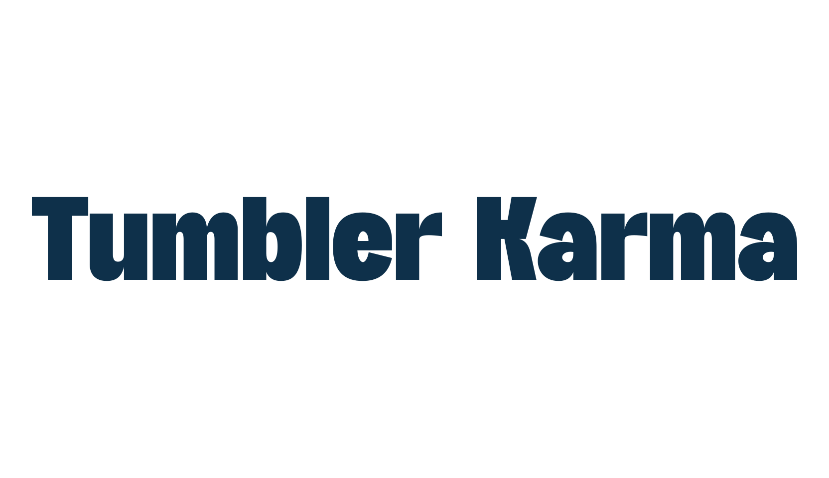 Tumbler Karma, basic sans serif font preview