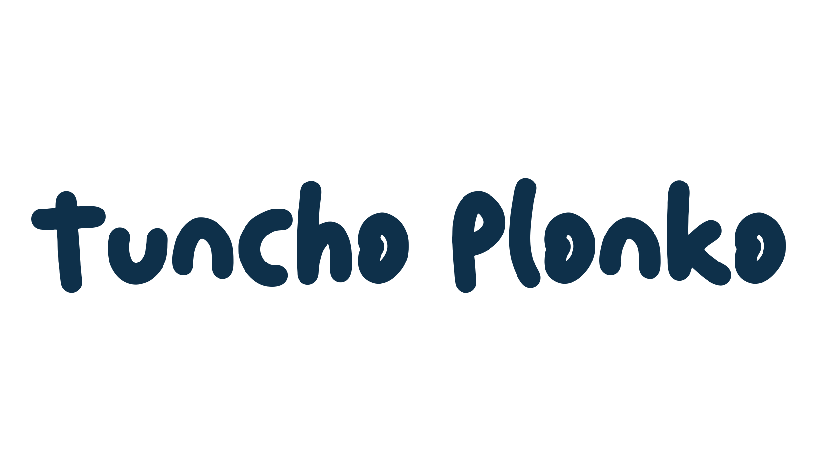 Tuncho Plonko, fancy cartoon decorative comic font preview