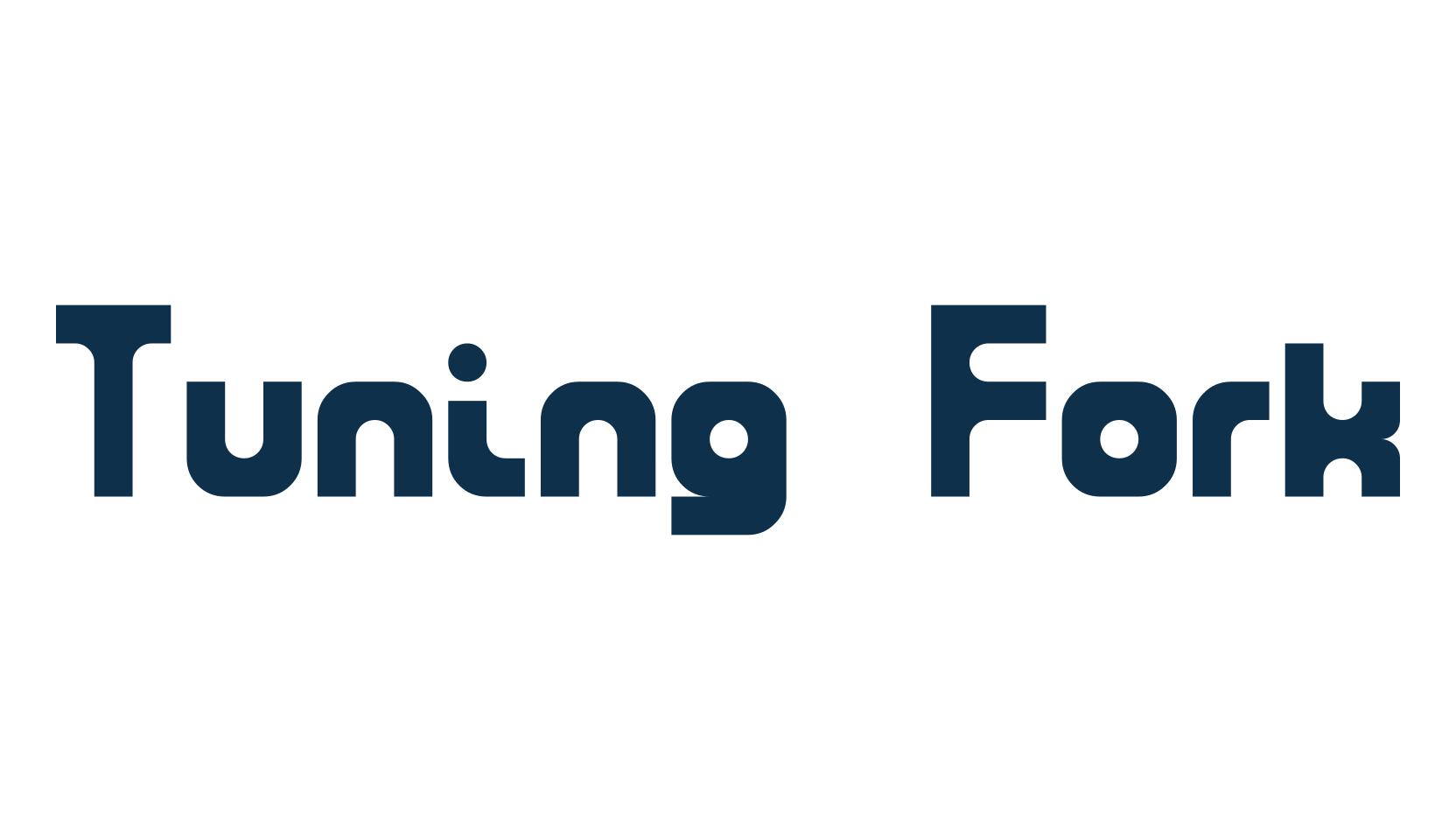 Tuning Fork, fancy various techno sci-fi font preview