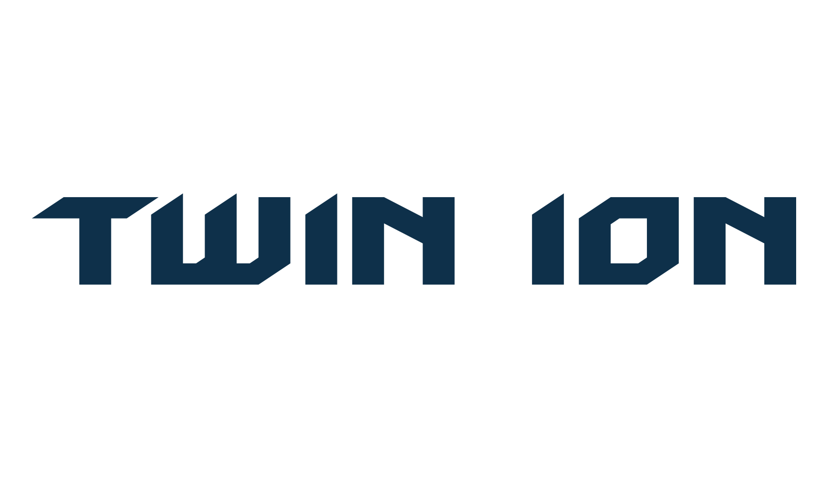 Twin Ion, techno sci-fi font preview