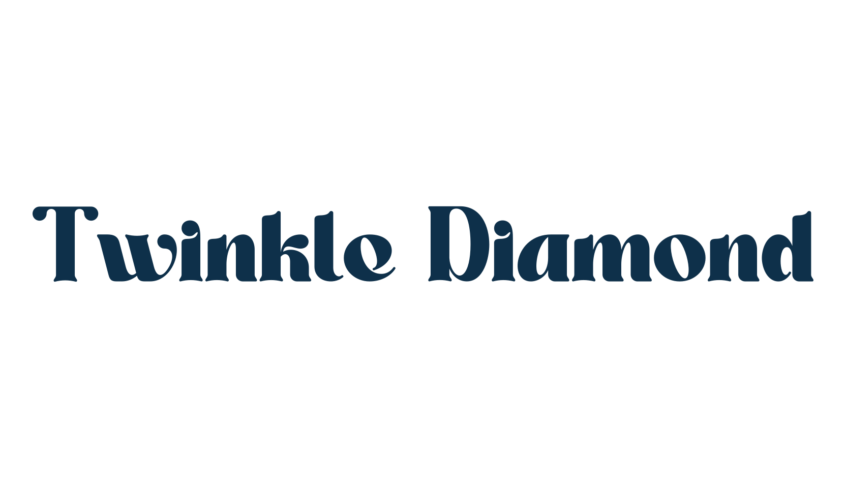 Twinkle Diamond, retro font preview