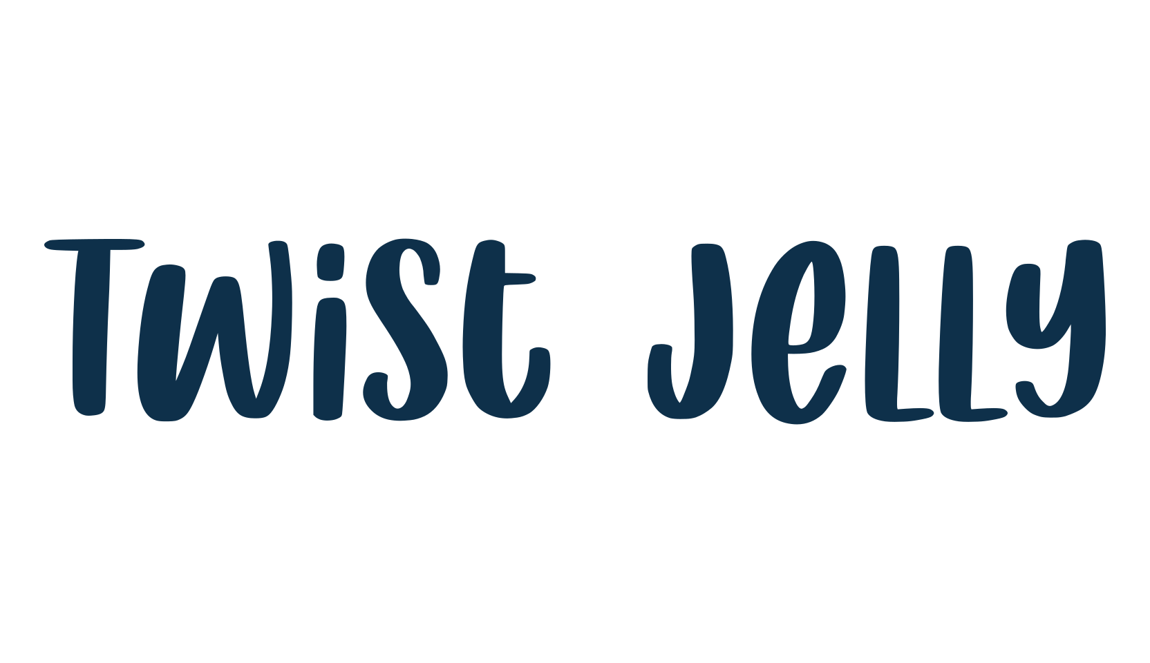 Twist Jelly, various font preview