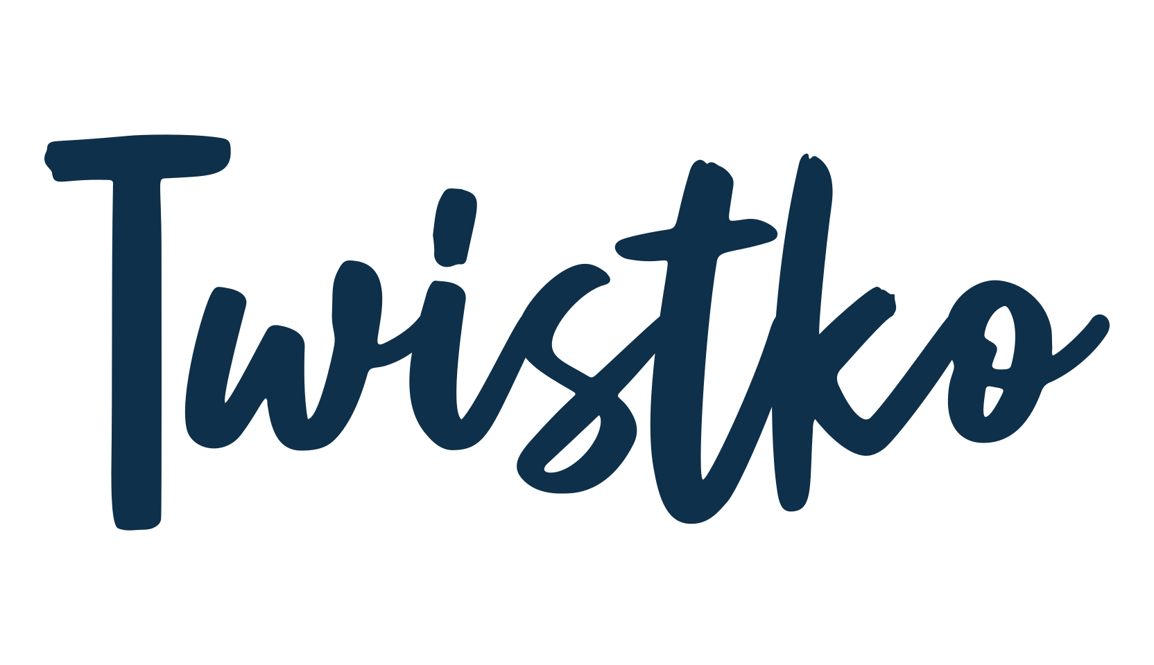 Twistko, script handwritten fancy decorative calligraphy font preview