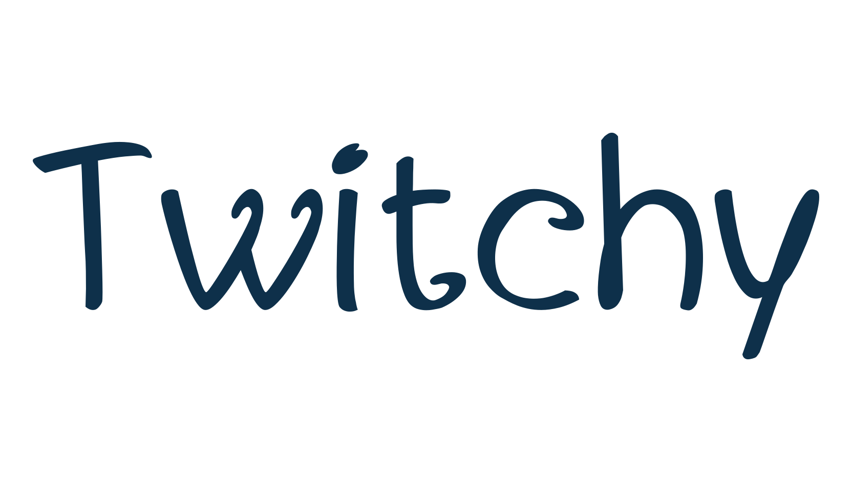 Twitchy, various font preview