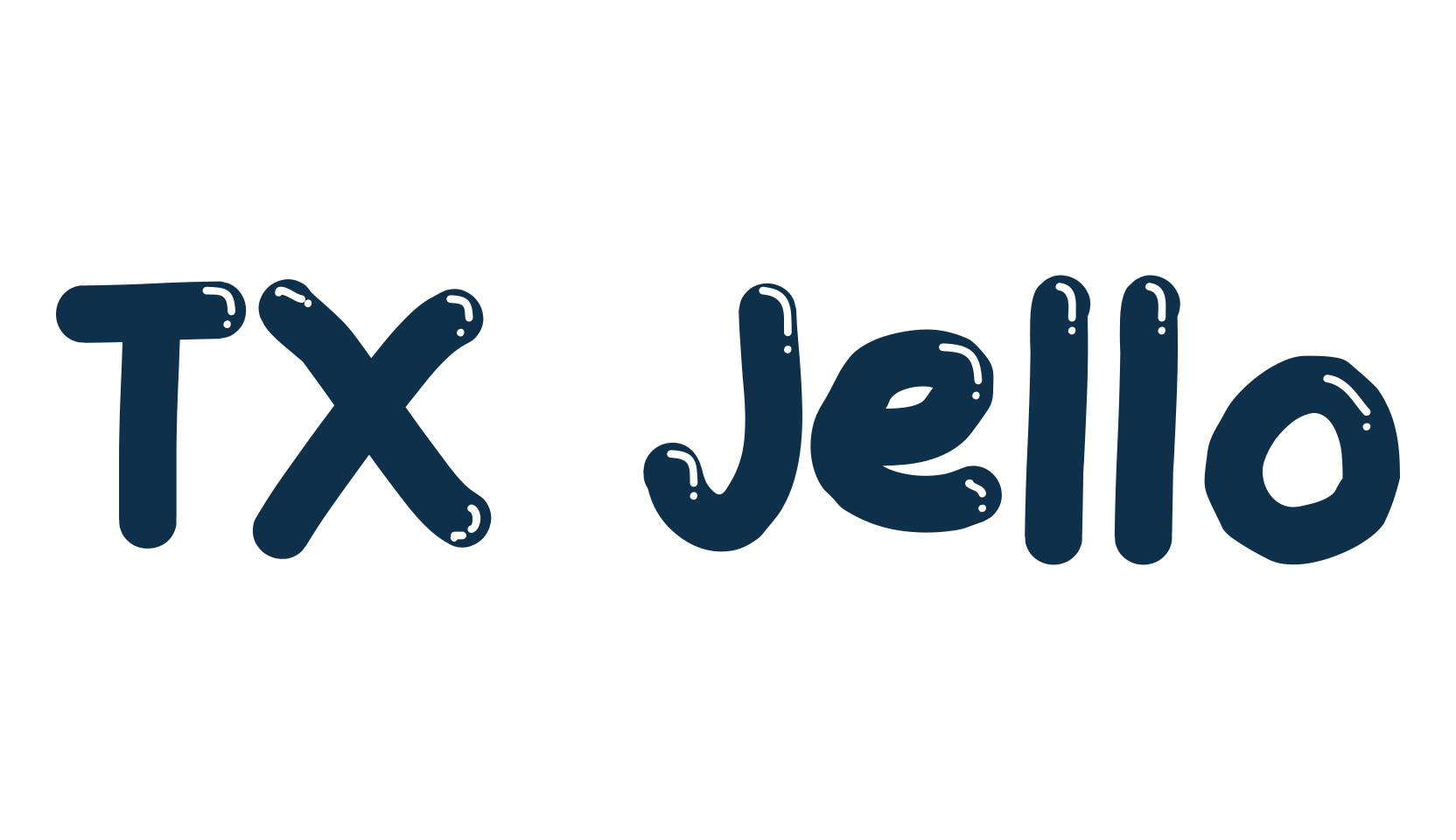 TX Jello, various font preview
