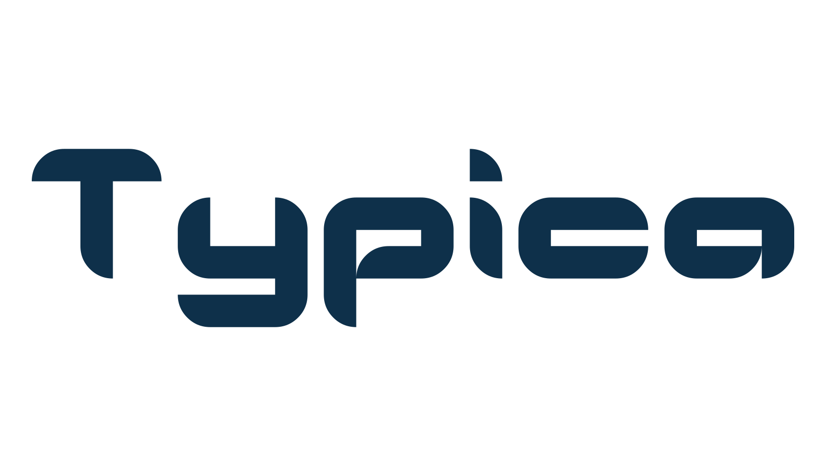 Typica, sci-fi font preview