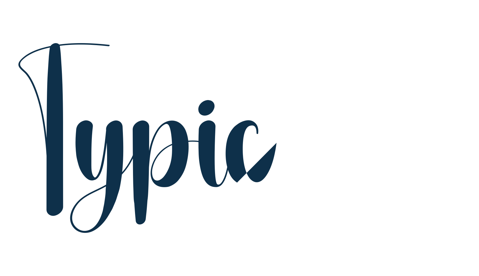 Typically, fancy decorative font preview