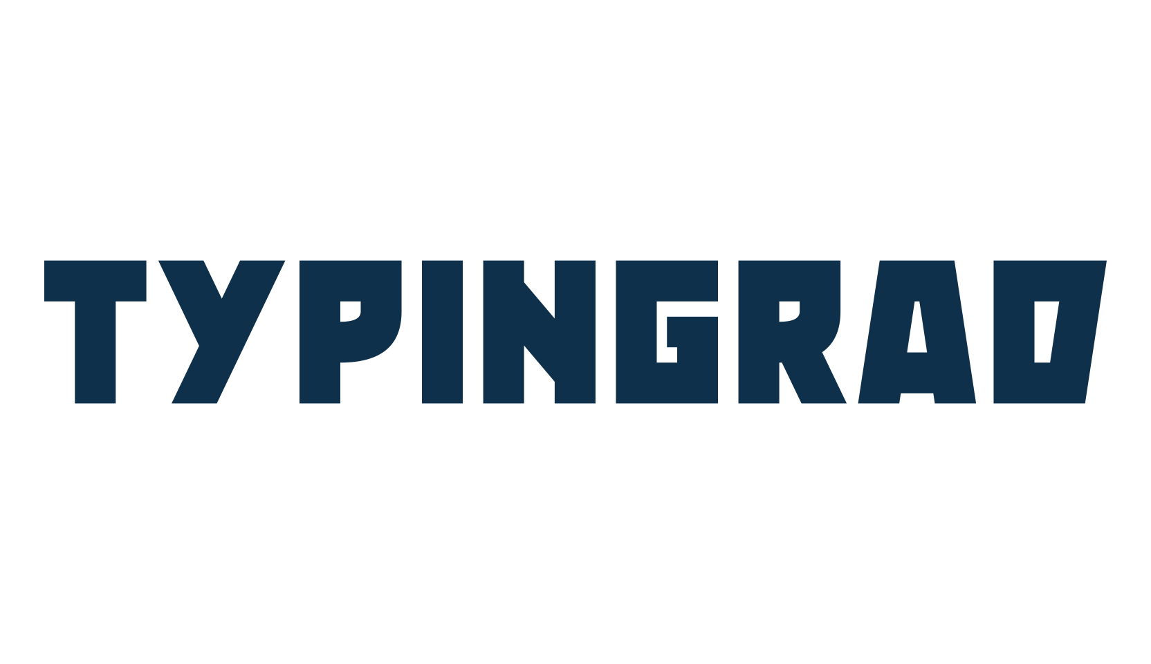 Typingrad, foreign look russian font preview