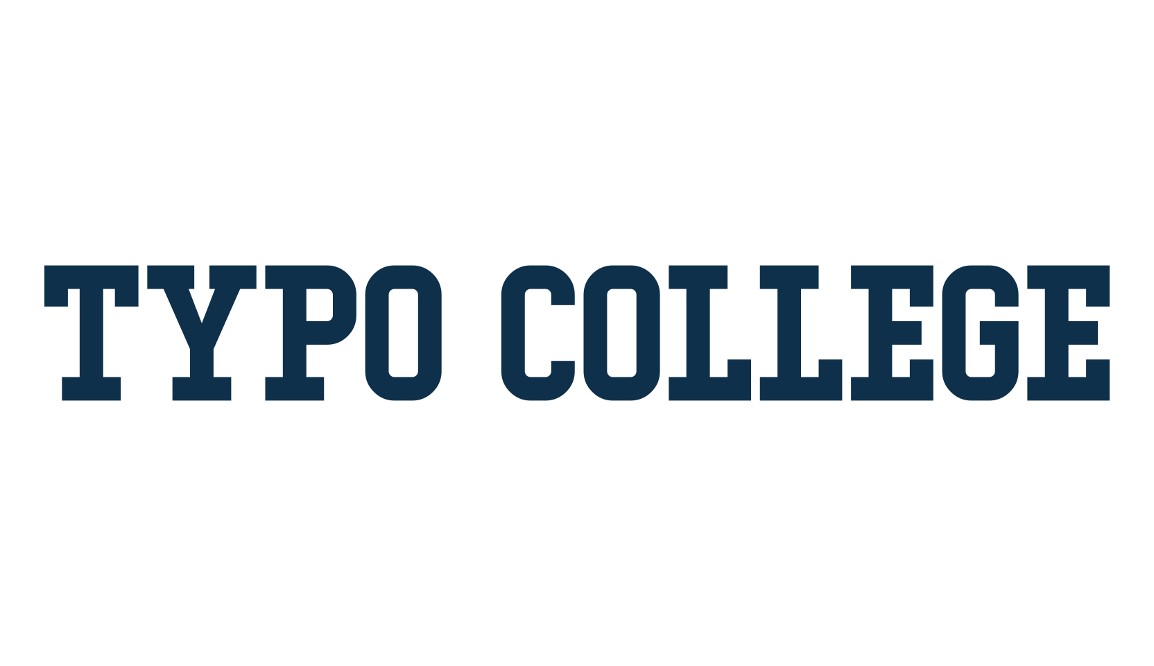 Typo College, fancy old school decorative font preview