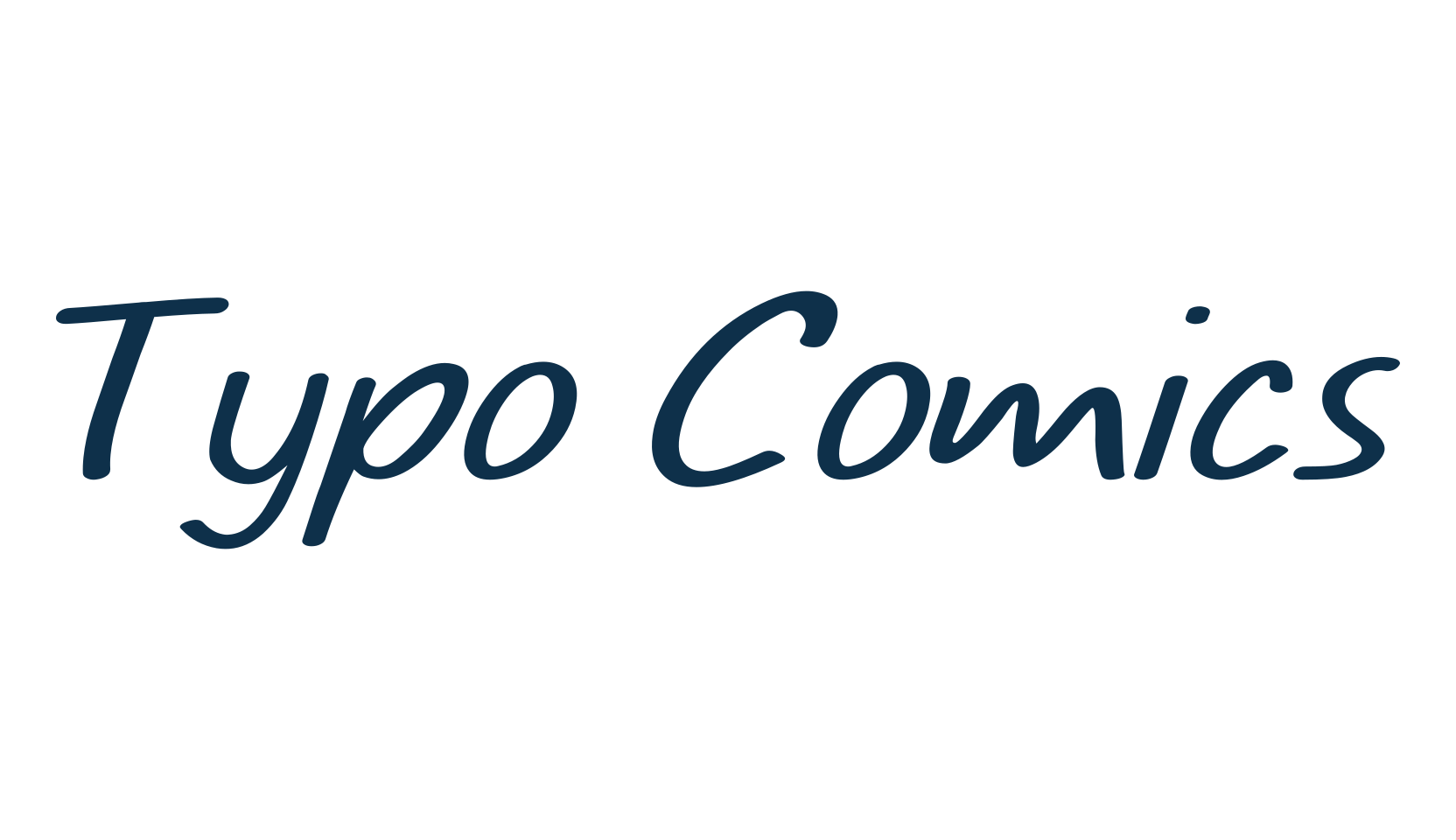 Typo Comics, cartoon font preview