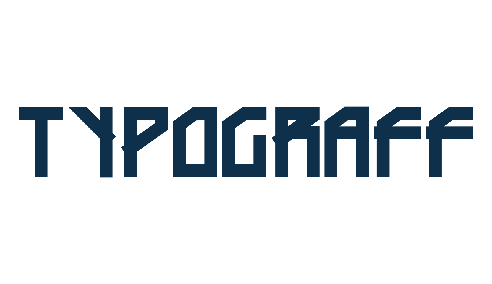 Typograff, various font preview