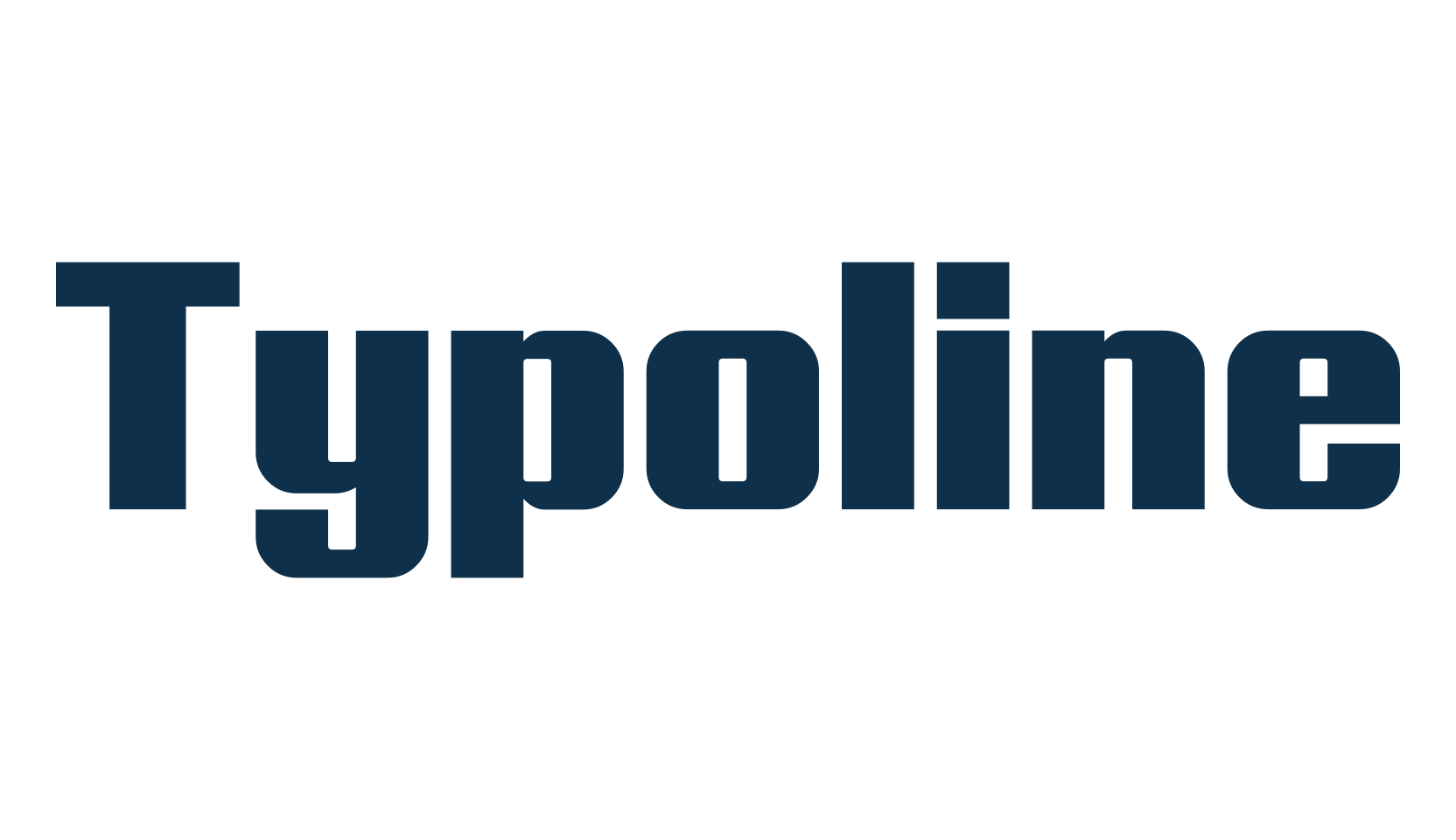 Typoline (typoline), basic sans serif font preview