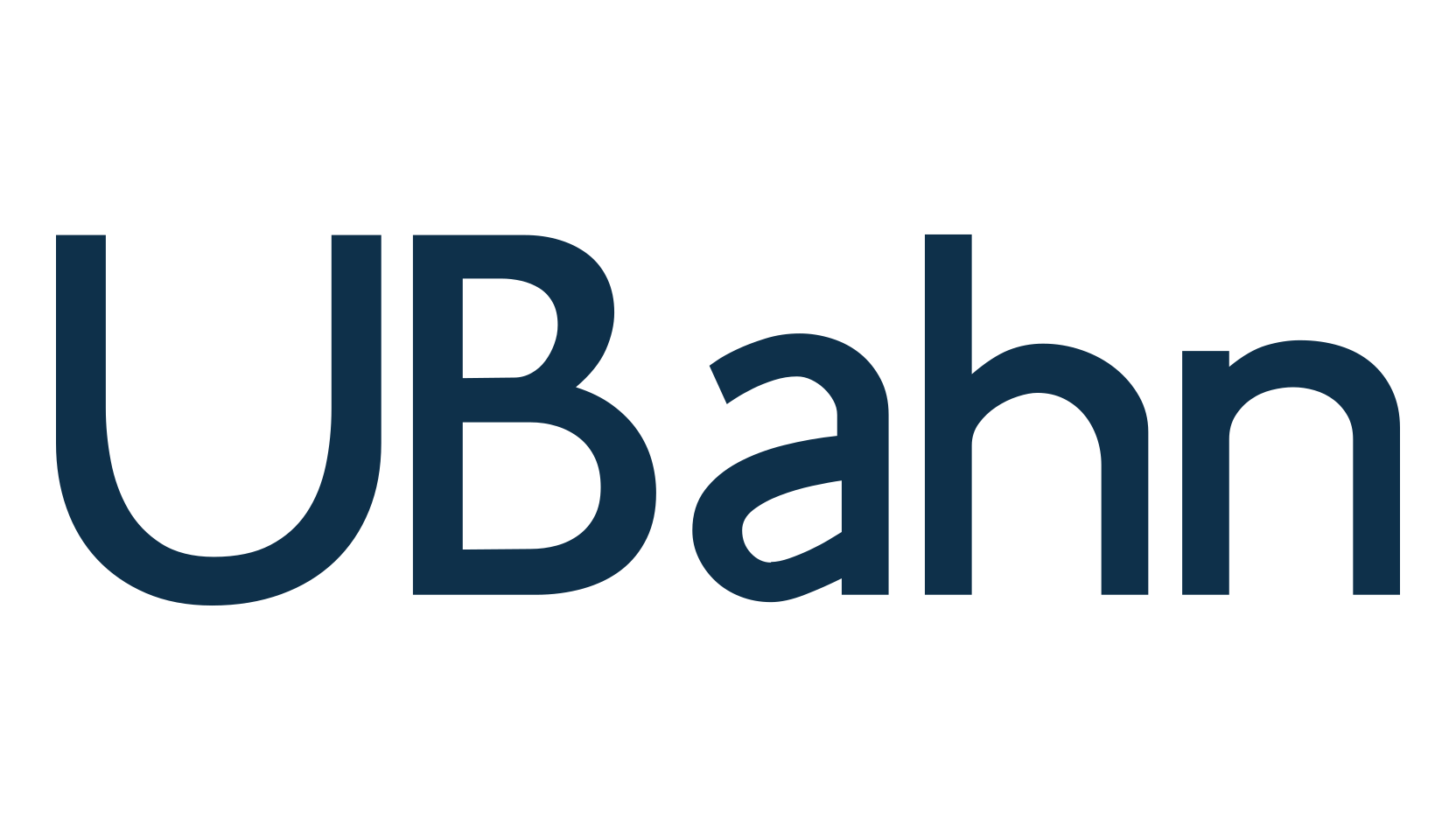 UBahn, basic sans serif font preview