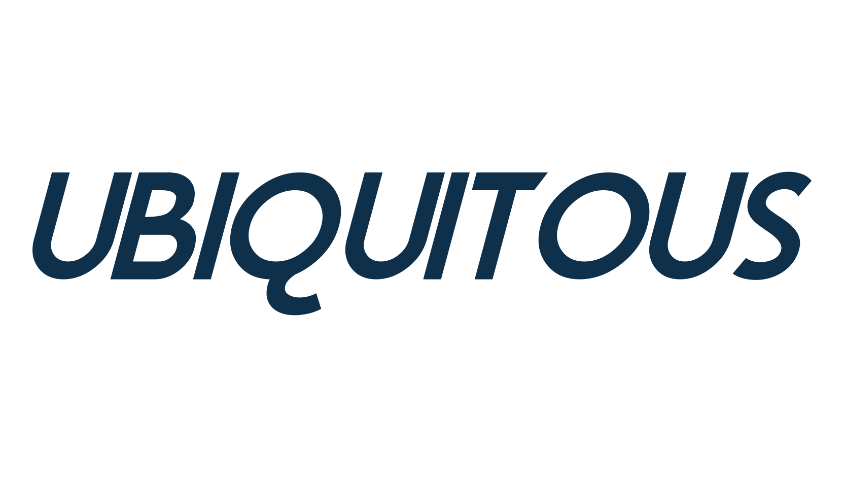 Ubiquitous, sans serif font preview