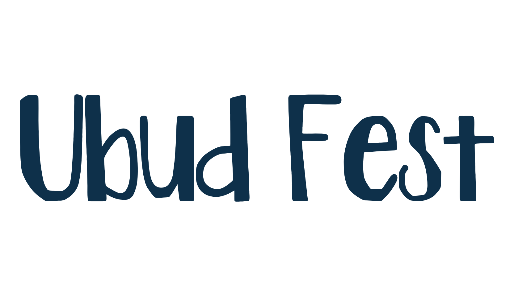 Ubud Fest, fancy various decorative font preview