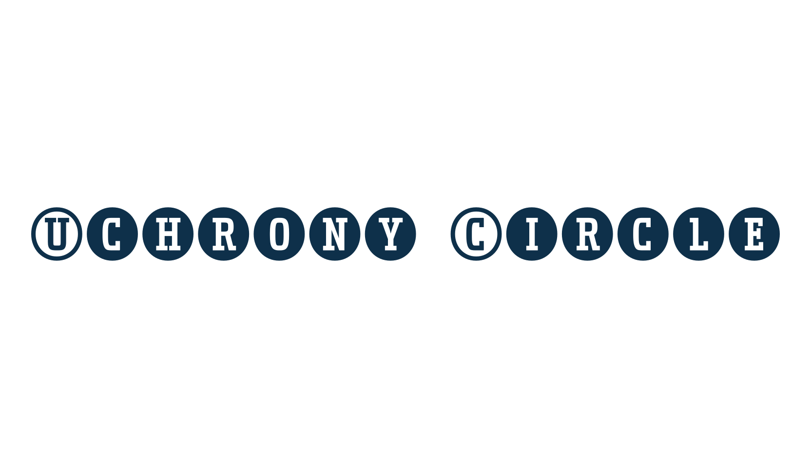Uchrony Circle, decorative font preview
