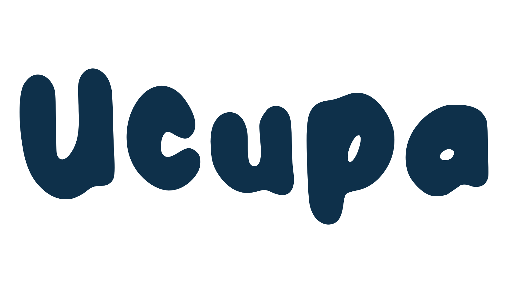 Ucupa, fancy cartoon decorative font preview