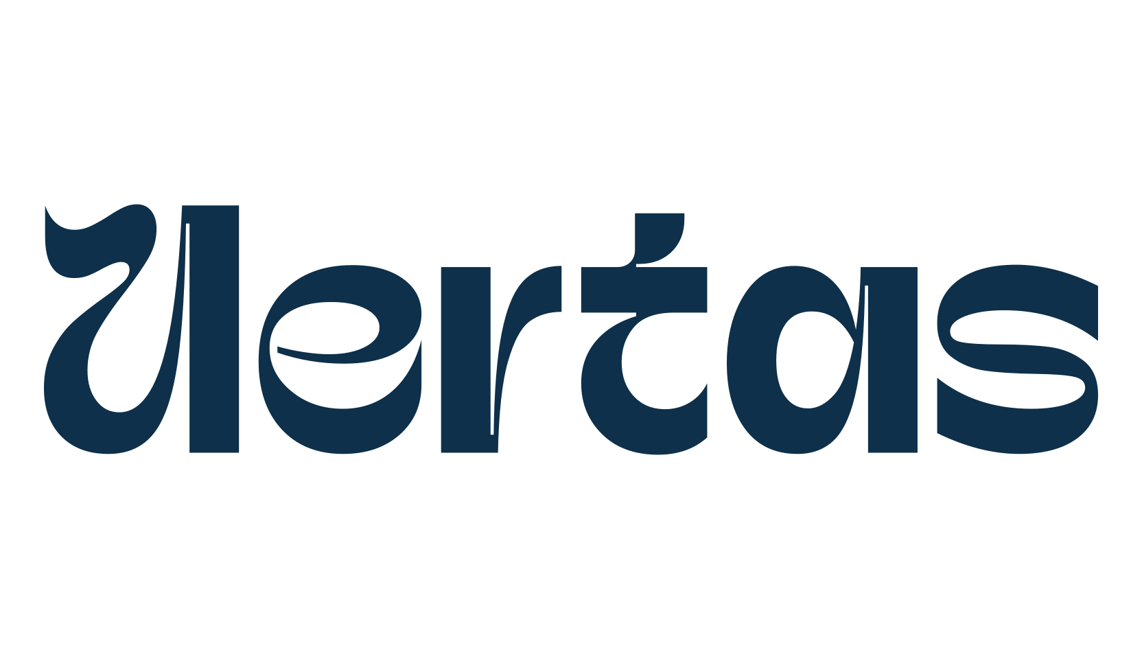 Uertas, groovy font preview