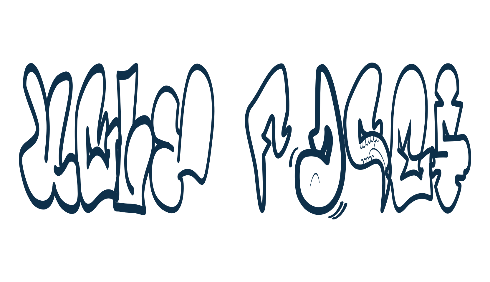 Ugly Faces, script graffiti fancy decorative calligraphy font preview