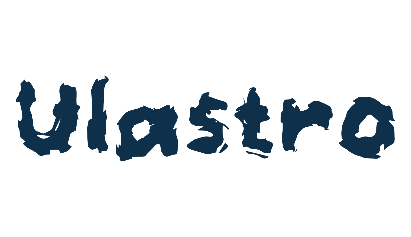 Ulastro, script trash fancy decorative calligraphy font preview