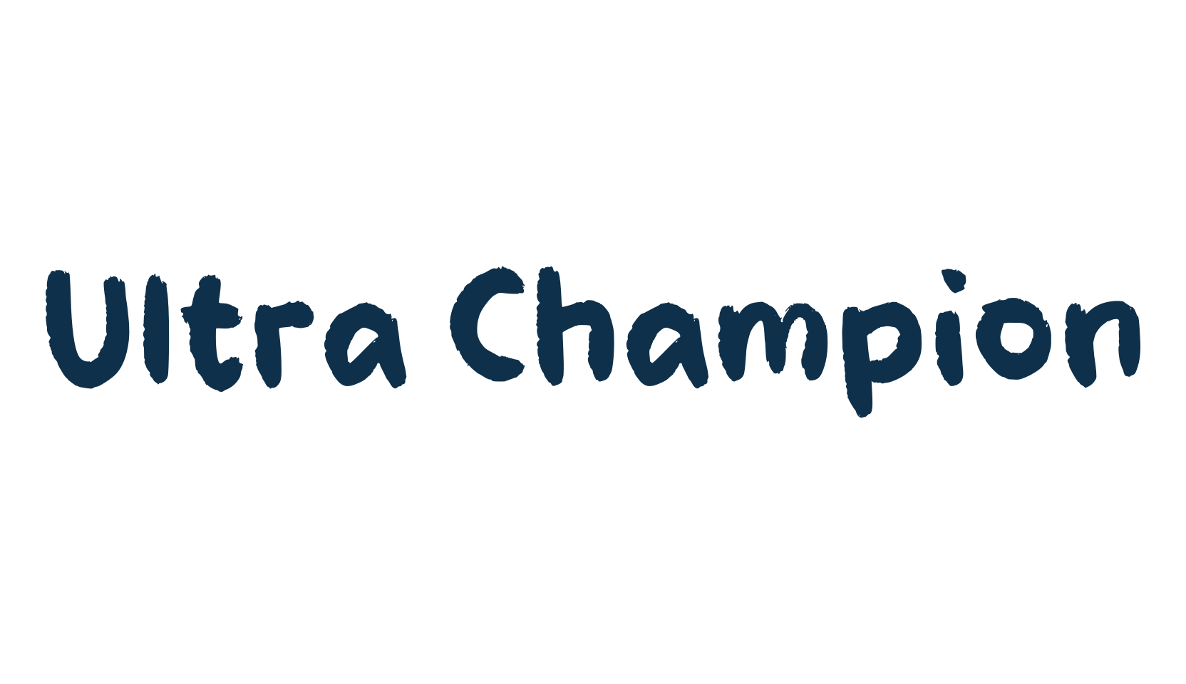 Ultra Champion, script brush fancy decorative calligraphy font preview