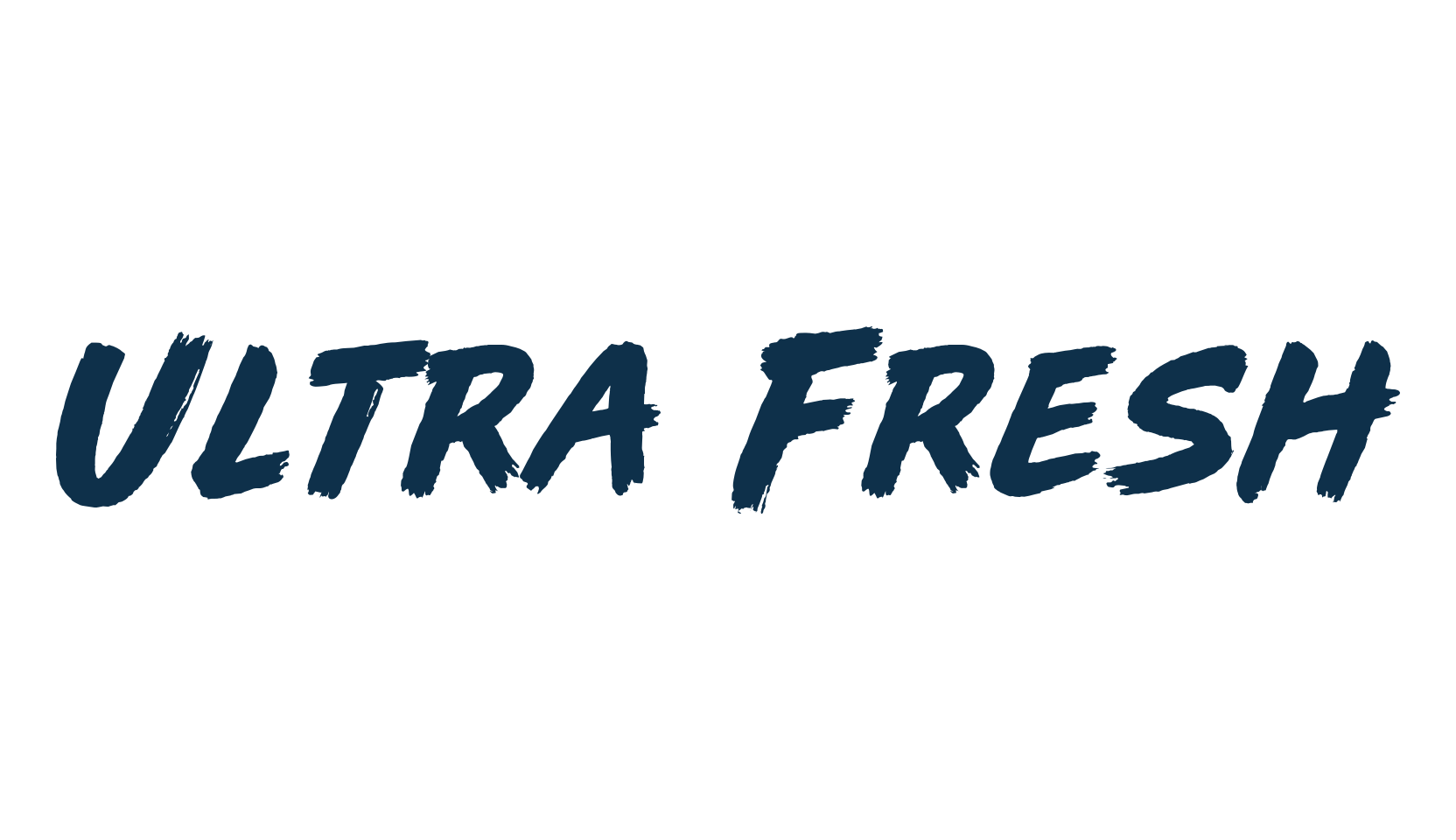 Ultra Fresh, brush font preview