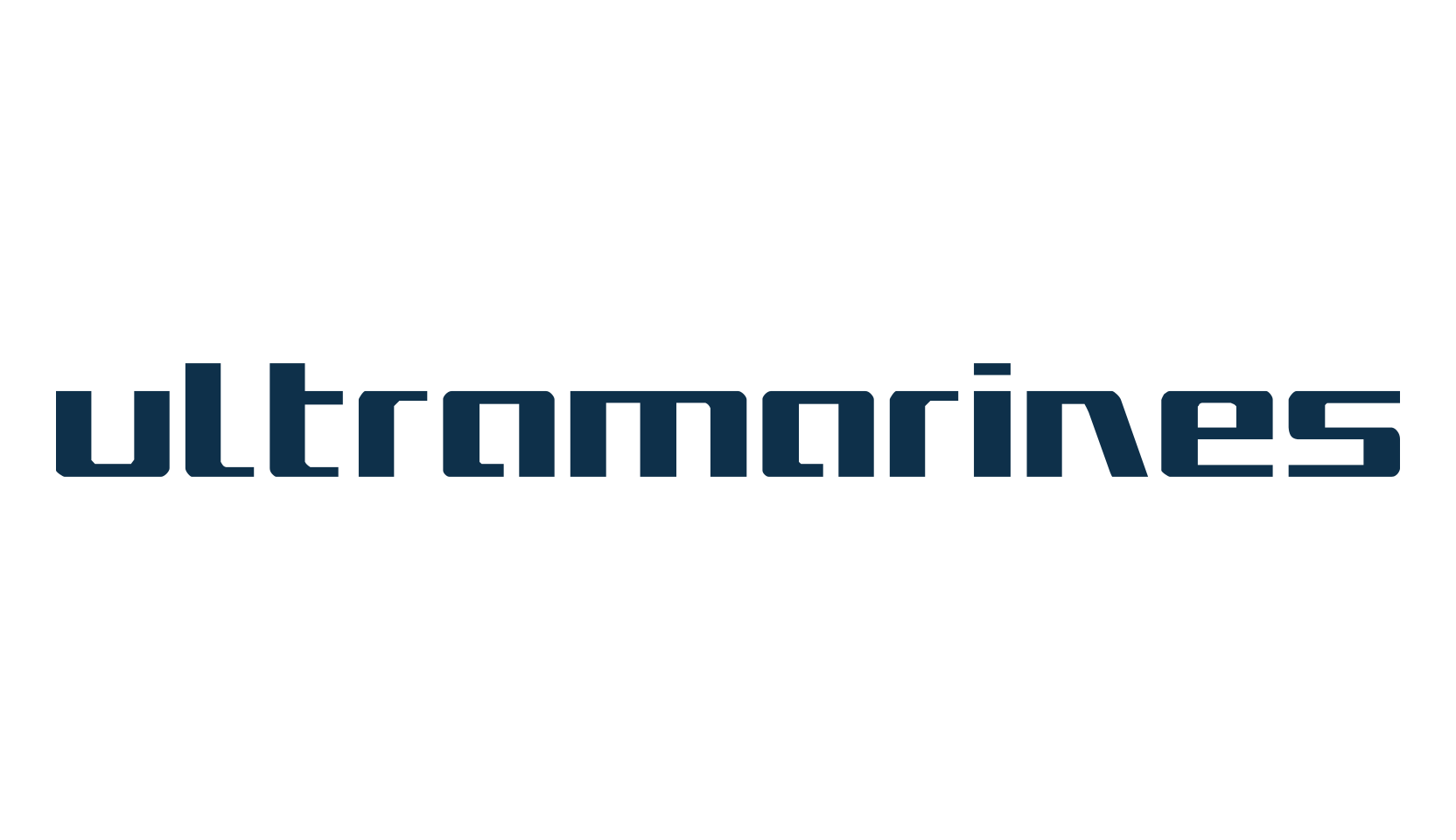Ultramarines, techno sci-fi font preview