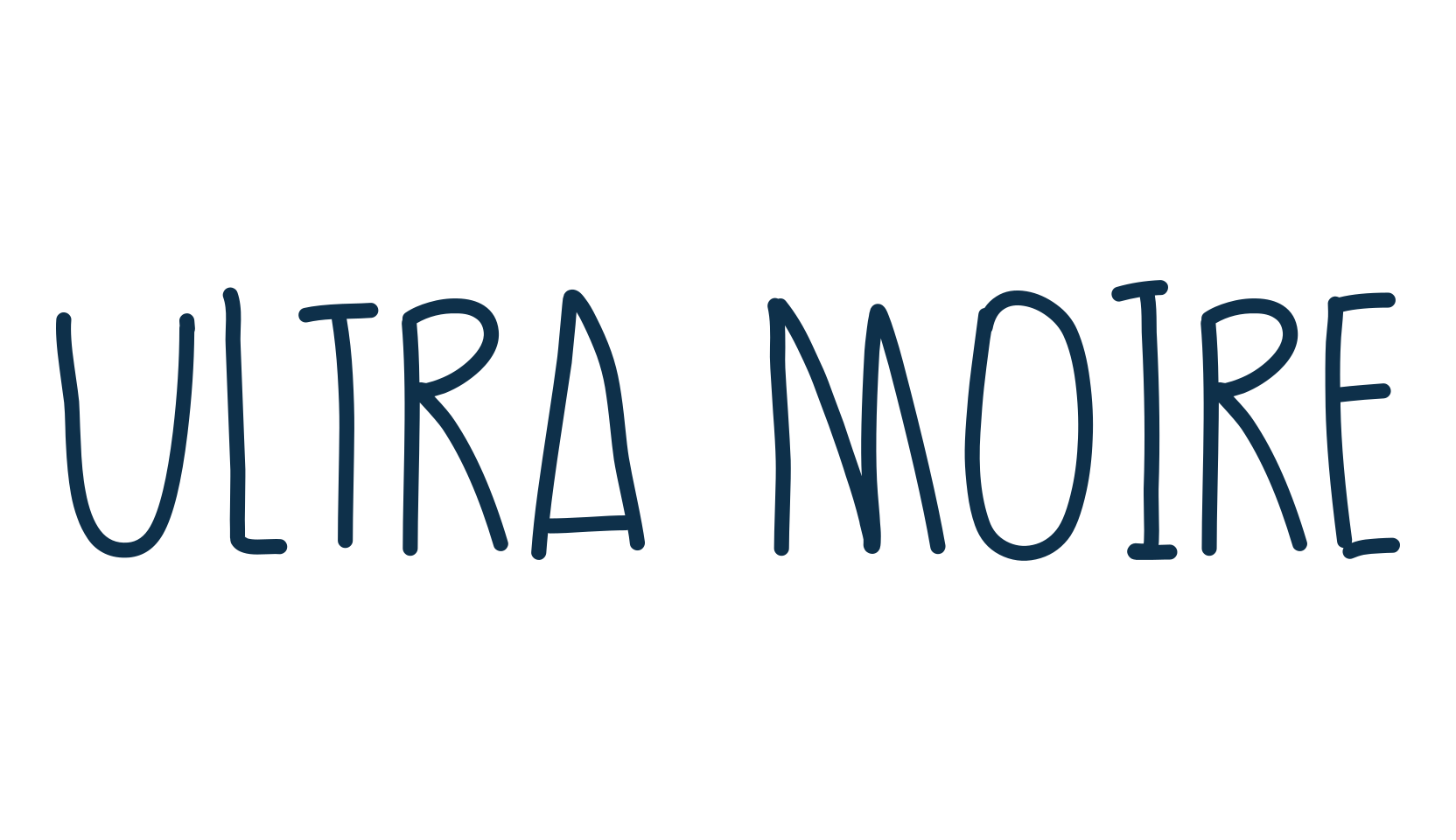 Ultra Moire, script handwritten fancy decorative calligraphy font preview