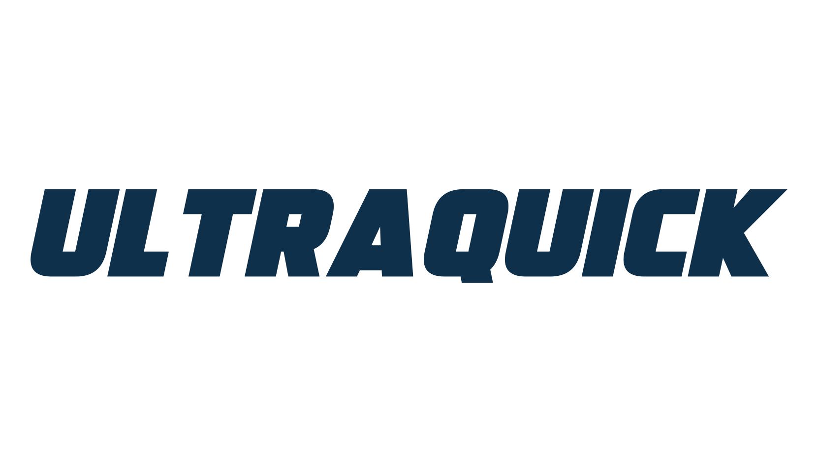 Ultraquick, basic sans serif font preview