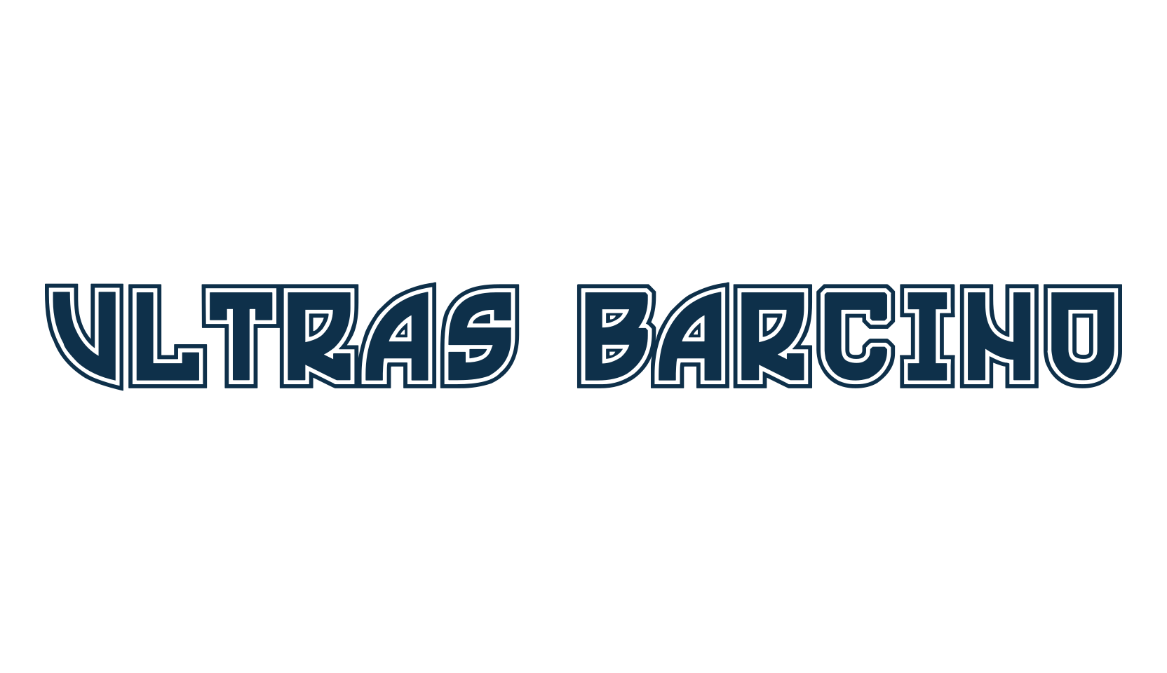 Ultras Barcino, fancy various decorative font preview