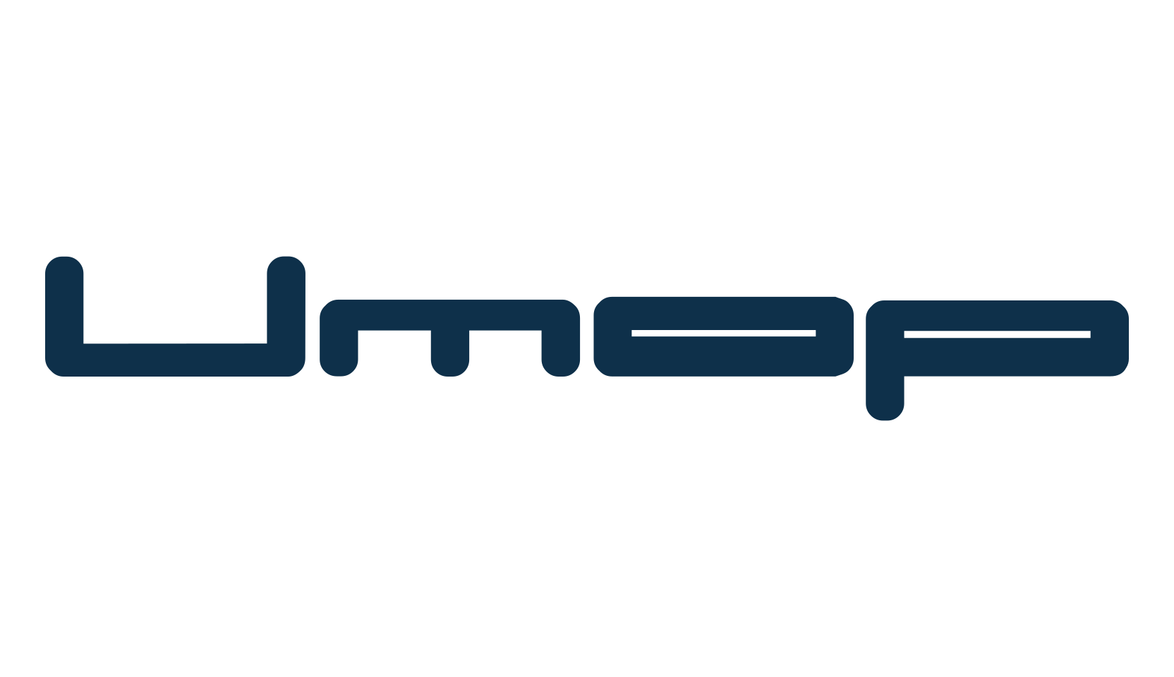 Umop, sci-fi font preview