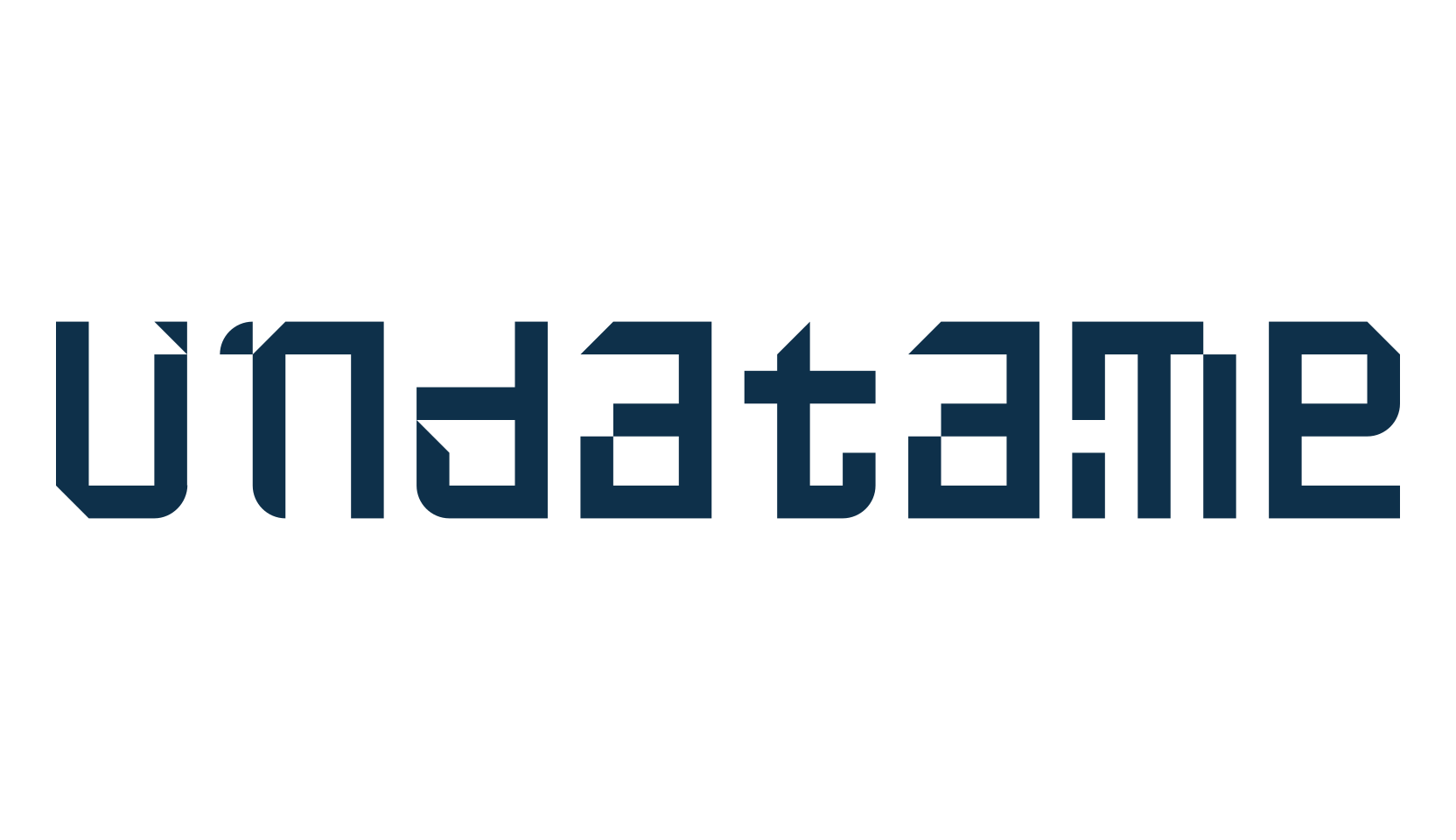 Undatame, fancy various techno sci-fi font preview